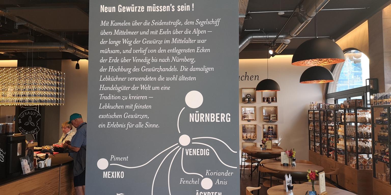 Nürnberg, eine wichtige Handelsstadt für Gewürze